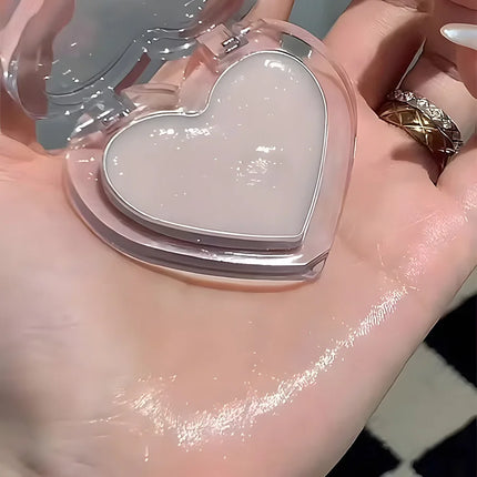 Highlighter cream for face brightening and contouring blusher highlighter stick for natural watery skin