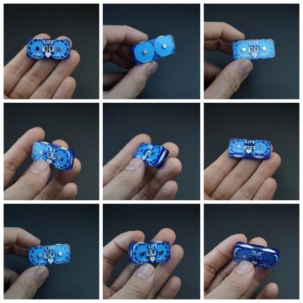 New Life Tracker for Fantasy & Sci-Fi Model Building Kits: 41x20x9mm LIfe Tracker