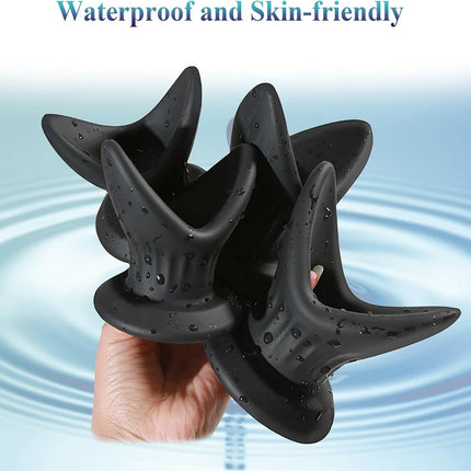 Silicone Anal Butt Plug Trainer Hollow Tunnel Anal Dilator Men Gay Vaginal Speculum Adult Sex Toys for Beginner Woman Female