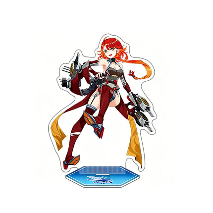 Azur Lane Acrylic Stand Keychain 2026 New Battle Ship Style Enterprise Belfast Takao Sovetsky Soyuz Character Merch
