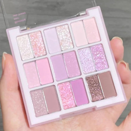 18Color Eyeshadow Palette Gliter for Eyes Shadow Palette Long Lasting Korean Eye MakeUp Eyeshadow Palette Cosmetics Eye Shadow