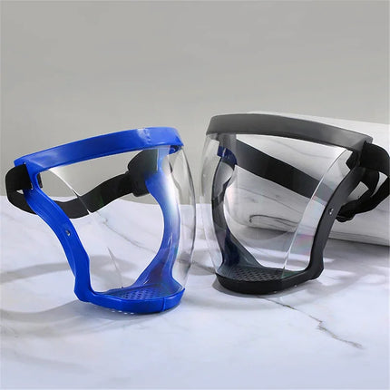Transparent Facial Shield Anti-Fog Work Protection Mask Filter Dust-proof Anti-splash Full-Face Grinding Weeding Protection Mask