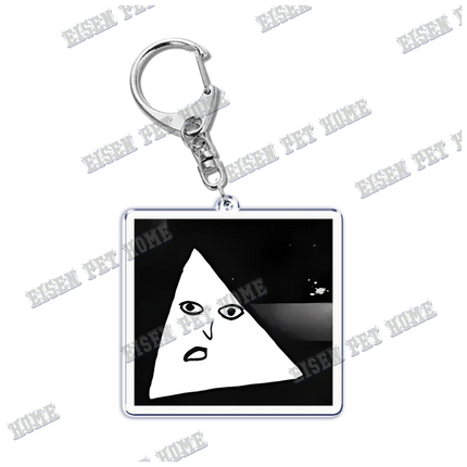 Goodnight Punpun Oyasumi Punpun Key Chain Keychains Ring for Accessories Bag Graffiti Pendant Keyring Jewelry Fans Gifts