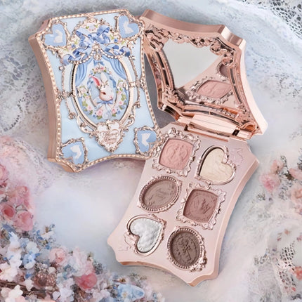 Flower Knows Bonnie Bunny Garden Collection Matte Shimmer Eye Shadows Highly Pigmented Eye Makeup Eyeshadow Highlighter