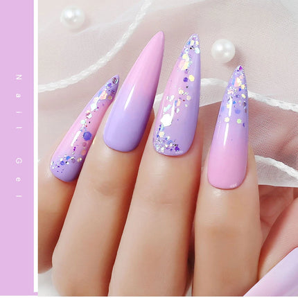 Clou Beaute 15ml HEMA TPO FREE Color Gel Nail Polish Nude Pink Red Green Collection Nail Gel Polish Glitter Soak Off UV LED Gel