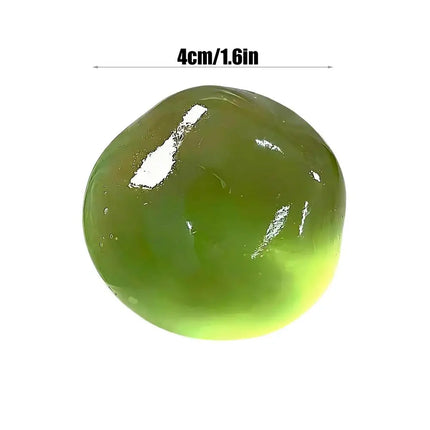 Maltose Squishys Toys Stress Ball Anti Stress Fidget Toy Soft Simulated Bule Transparent Ball Quick-rebound Squeeze Toys