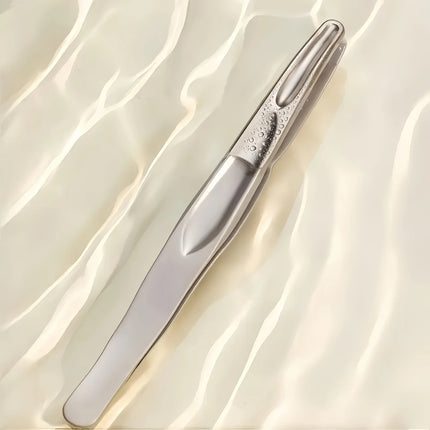 Stainless Steel Tweezers for Eyebrows, Mustache & Beard Trimming Precision Painless Hair Removal Tool with Tight Clamping