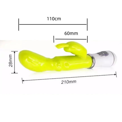 Powerful Rabbits Vibrators Vagina Clitoris Stimulator Double Head G-Spot Massager Sex Toys For Women Female Masturbator Sex Shop