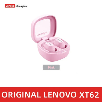 Original Lenovo XT62 Earphone Bluetooth 5.3 Wireless Earbuds Low Latency Headphones HiFi Sport Headset With Mic HD Call 2022 NEW