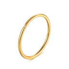 Single CZ(Gold) / 8