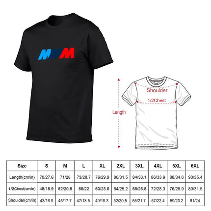 Bimmer M Series Badge High Performance T-Shirt funnys oversized tees aesthetic clothes fitted t shirts for men
