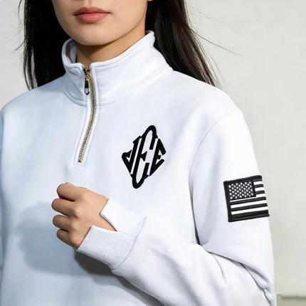 American Fashion Trend Selling Spot Pattern Embroidered Hoodie Women Street Y2K New Hip Hop Retro Loose Sweatshirt Unisex Hoodie