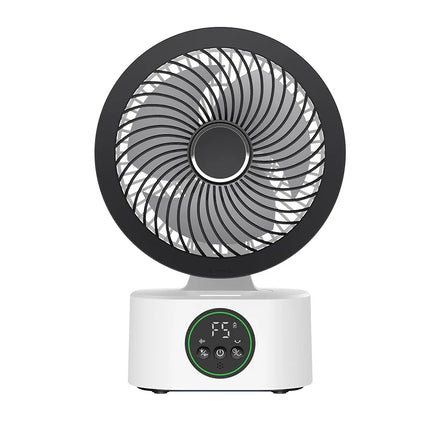 Portable Wall-Hanging Fan With Remote Control Smart Voice Rechargeable USB Household Electric Folding Fan Nightlight Air Cooler