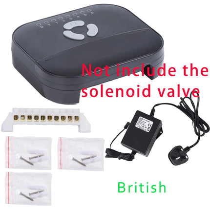 6 Zone WIFI Connect Tuya Smart Home Watering Timer and Garden Irrigation Controller Water solenoid Valve Irrigation Timer System