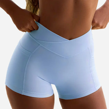 High Elasticity Sports Bra And Shorts Set for Women Cross Back Fitness Yoga Workout Moisture Wicking Running And Cycling