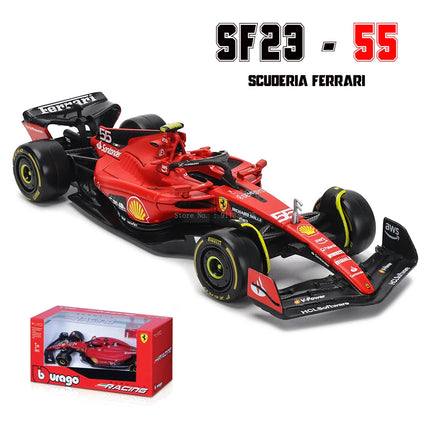 Bburago 1:43 F1 Red Bull Ferrari Mercedes Benz Aston Martin McLaren Alfa Romeo alloy luxury car die cast car model toy series