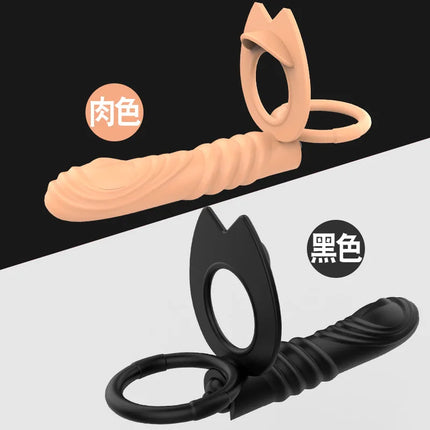 Sex Shop Double Penetration Anal Plug Dildo Big Butt Plug Vibrator For Men Strap On Penis Vagina Plug Adult Sex Toys For Couples