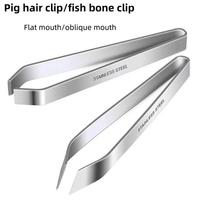 Stainless Steel Hair Puller Gadgets Kitchen Pig Hair Clipper Chicken Hair Remover Fish Bone Remover Pig Hair Clip kitchen things