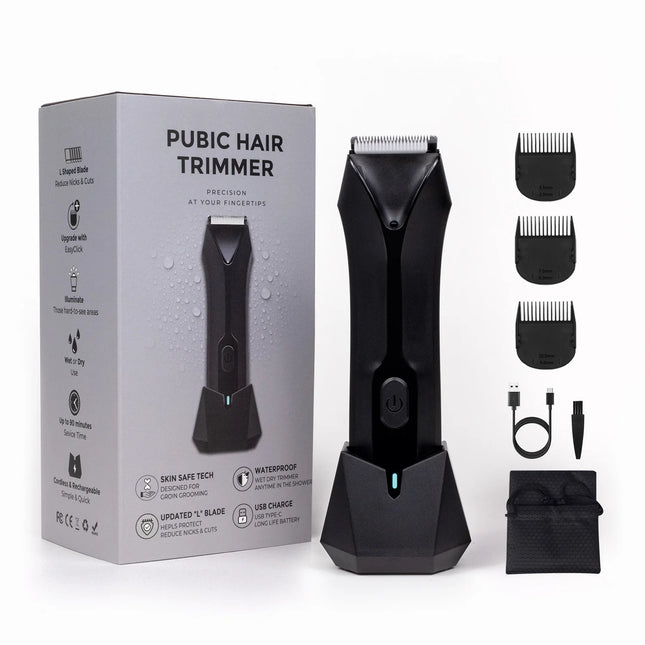 Manscaped Ball Trimmer For Men, Electric Body Hair Trimmer Kit, Perfect Grooming Tool, Wet/Dry Rechargeable Shaver, Groin & Pubic