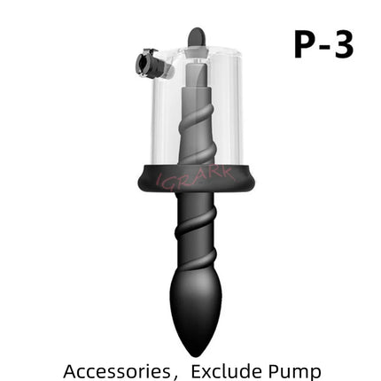 PRO Manual Vacuum Anal Pump Anus Dilator Stimulator Butt Plug Penis Pump Anal Plug Sex Toys For Man Women Vagina Sucking Adult