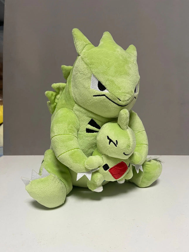 Pokemon Peluches Pikachu Plush Charizard Dragonite Holding Dratini Stuffed Doll Tyranitar Cute version Anime Peluche Toys Gifts