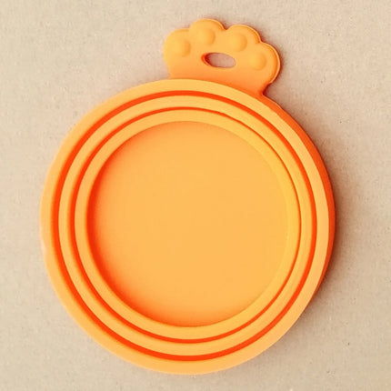 2-5PCS 3In1 Reusable Silicone Can Lid For Most Sizes Of Dog And Cat Cans To Maintain Freshness Kitchen Organization Pet Supplies