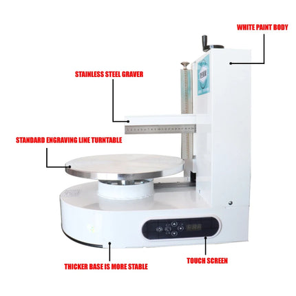 Cake Machinery Mini Fully Automatic Portable Machine Food Making Maker Leveller Smoothing Price Cake Machine