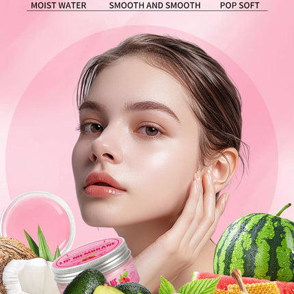 Moisturizing Sleep Lip Mask 30g long-lasting hydration exfoliating brightening lip care day and night lip balm
