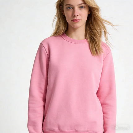 Korean version autumn women's comfortable loose T-shirt, women's fashionable casual daily pullover, women's warm long sleeved