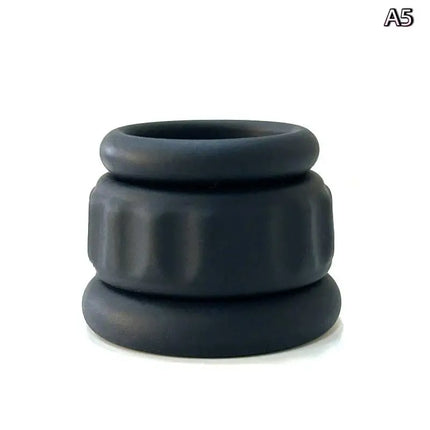 Man Male Penis Lock Cock Ring Bondage Erection Ball Ring Delay Ejaculation Reusable Enlargement Ball Stretcher Sex Toy