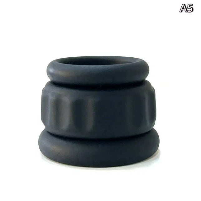 Man Male Penis Lock Cock Ring Bondage Erection Ball Ring Delay Ejaculation Reusable Enlargement Ball Stretcher Sex Toy