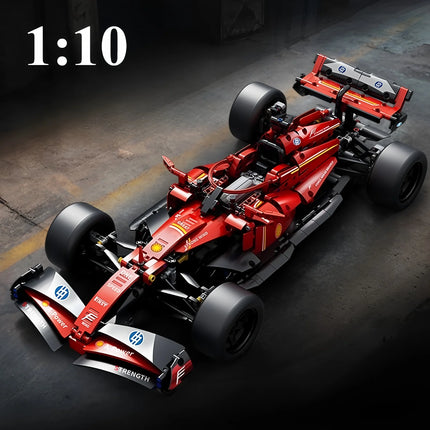Technical racing cars, racing car models, 1:10 DIY super sports car building block puzzle toys, children's and adult gifts