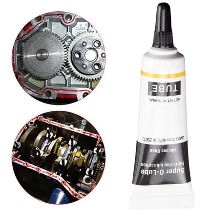 Food Grade Silicone Grease Waterproof O Seal Ring Lubricant for Coffee Machine Bathroom Equipment High Low Temperature Resistant