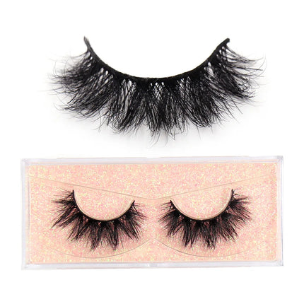LEHUAMAO 3D Mink Lashes Makeup Eyelashes Fluffy Natural long fake lashes Full stripe reusable False Eyelash Extension 1 Pair