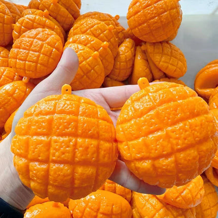 Moldable Pineapple Bun Squishy Stress Ball Bounce Squeeze Asmr Sensory Fidget Toy Anti-stress Relief For Adults Kids