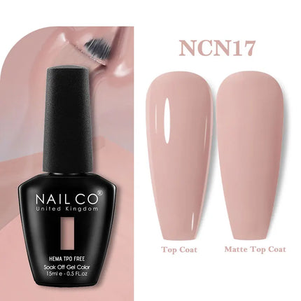 NAILCO 131Colors TPO FREE HEMA Vernis Semi Permanent UV Varnish Gel Nail Polish Nails Art Gel Manicure TOP BASE Varnish Hybrid