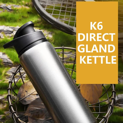 Metal Portable Water Bottle Leakproof Reusable Outdoor Sports Cup for Cycling Hiking Gym Halloween Gift Christmas Gift Travel