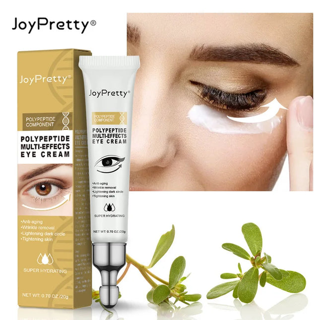 Joypretty Polypeptide Multi-effects Eye Cream 0.7oz Lifting Refining Moisturizing Eye Cream Anti Aging Eye Cream Wrinkle Removal