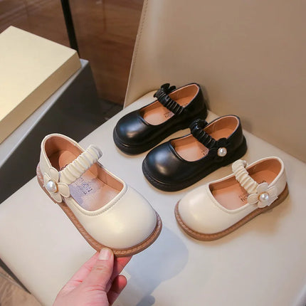 2026 Simple Style Kids Oxfords For Girl Soft PU Leather Shoes Spring Autumn School Girls Casual Shoes Performance Flats