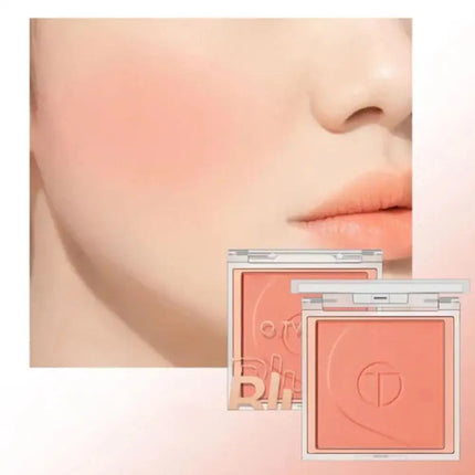 Pink Makeup Blush Palette Velvet Matte Light Shimmer Blusher Natural Cheek Contour Tint Peach Pink Rouge Cheek Contour Palette