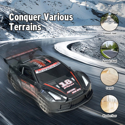 Indoor outdoor two-way remote control car children's remote control car toy children's outdoor off-road toy car without battery