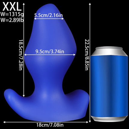 Wearable Anti Drop Anal Plug Enlargenmen Prostate Massage Big Butt Anal Dilator Wear Anal Butt Plug For Women Men Adult Sex Toy