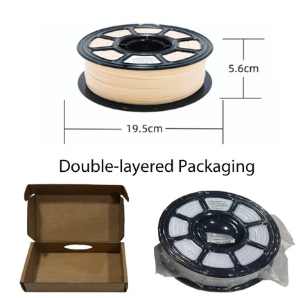 PLA+ 3D Printer Filament 1.75mm 1000g Per Spool  Black/White/Gray/Skin 1KG Spool PLA Plus 3D Printing Materials for 3D Printer