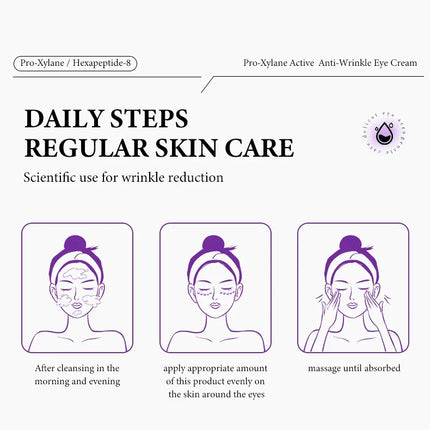 Instant Eye Bag Removal Cream Retinol Anti-Wrinkle Firming Skin Fade Fine Lines Anti Dark Circle Puffiness Brighten Eye skinCare