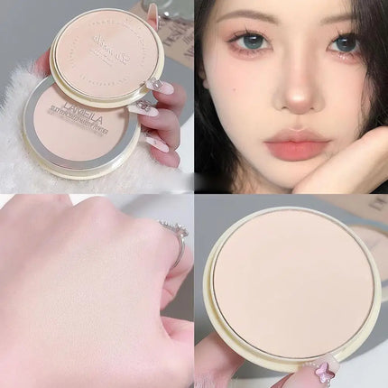 Soft Focus Makeup Natural Brightening Oil Control Concealer Waterproof Sweat Proof Longlasting Setting Powder Facial Cosmetics