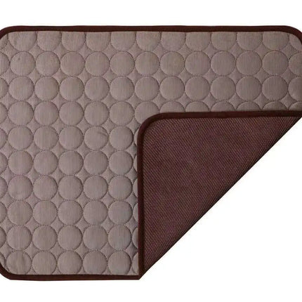 Summer Cooling Cat Mat Pad Mat for Dogs Cat Ice Silk Blanket Sofa Breathable Pet Dog Bed Summer Washable for Small Large Dog Cat