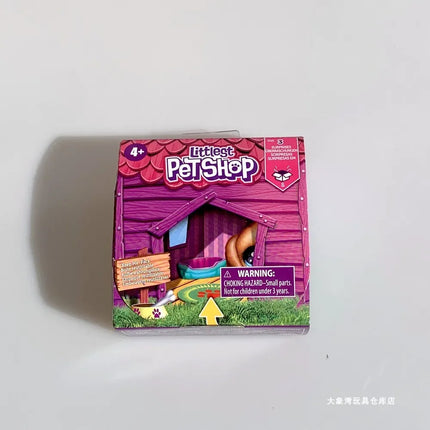Hasbro Littlest Pet Shop LPS Blind Box Toy Cute Big Eyes Cat Dog Rabbit Model Pendant Animal Doll Mystery Box Toy Children Gift