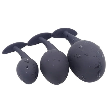 Silicone Anal Dilator But Butt Plug,Tadpole Shaped Buttplug Butplug Analplug,Anus Ass Beads Anchor Sex Toys,Prostate Massage