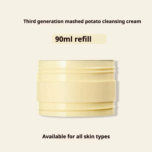 KIMTRUE Mashed Potato Cleanser Cream Makeup Remover Deep Cleansing Face Eyes And Lips Mild Ice Cream Cleansing Oil 90ml