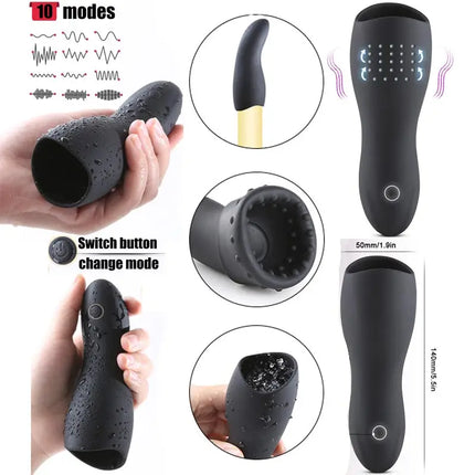 Chocho Man Blowjob Rechargeable Suction For Men Mouth Male Male Strong Men's Sucker Women Vibrator Musturbation Best-sold